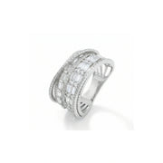 Radiant Baguette Layer Ring