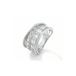 Radiant Baguette Layer Ring
