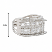 Radiant Baguette Layer Ring