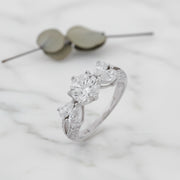 Celestial Pear Cut Ring
