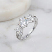 Celestial Pear Cut Ring