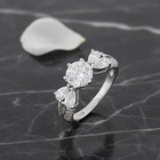 Celestial Pear Cut Ring