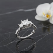 Celestial Princess Cut Ring