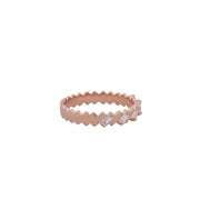 Rose Gold Baguette Eternity Ring