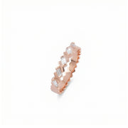Rose Gold Baguette Eternity Ring