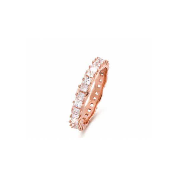 Rose Gold Eternity Band Ring