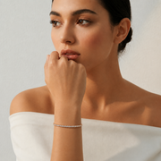 Radiant Rose Gold Sparkle Bracelet