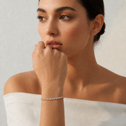 Blush Spark Tennis Bracelet