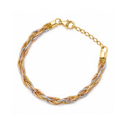 Elegant Braided Link Bracelet