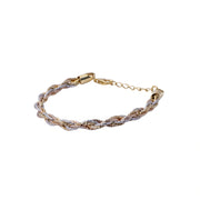 Elegant Braided Link Bracelet