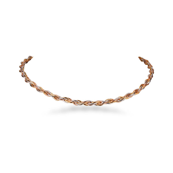 Luxury Intertwined Chain Necklace