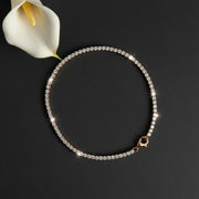 Rose Gold Tennis Bracelet