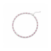 Blush Crystal Tennis Bracelet