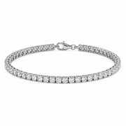 Radiant Crystal Tennis Bracelet