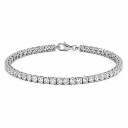 Radiant Crystal Tennis Bracelet