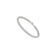 Radiant Crystal Tennis Bracelet