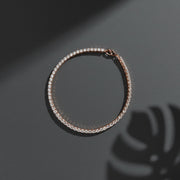 Radiant Rose Tennis Bracelet
