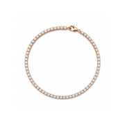 Radiant Rose Tennis Bracelet