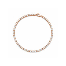 Radiant Rose Tennis Bracelet