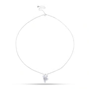 Moonlit Floral Charm Necklace