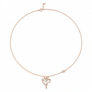 Celestial Rose Gold Charm Necklace