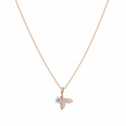 Rose Gold Butterfly Pendant