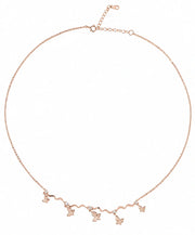 Blush Butterfly Drop Necklace