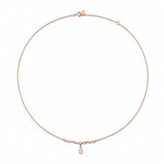Radiant Teardrop Pendant Necklace