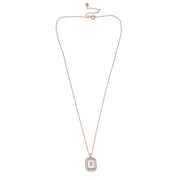 Blush Pearl Halo Jewelry Set