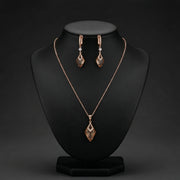 Rose Gold Diamond Jewelry Set