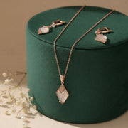 Rose Gold Diamond Jewelry Set