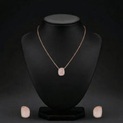 Blush Rose Quartz Jewelry Set