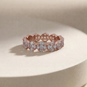 Rose Gold Marquise Eternity Ring