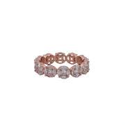 Rose Gold Marquise Eternity Ring