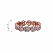 Rose Gold Marquise Eternity Ring