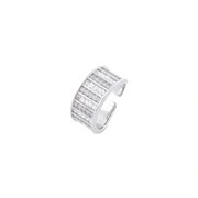 Radiant Baguette Open Ring