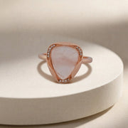 Blush Rose Quartz Ring