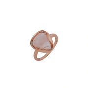 Blush Rose Quartz Ring