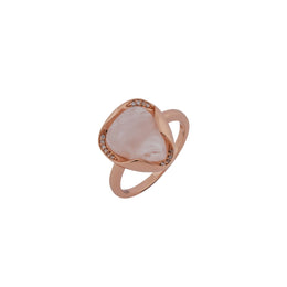 Blush Rose Quartz Ring