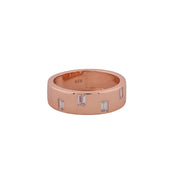 Radiant Baguette Crystal Ring