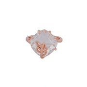 Blush Crystal Vine Ring
