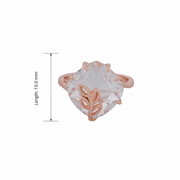 Blush Crystal Vine Ring