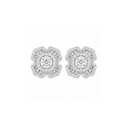 Radiant Floral Spark Studs