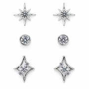 Celestial Spark Stud Earrings
