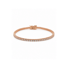 Radiant Rose Gold Sparkle Bracelet